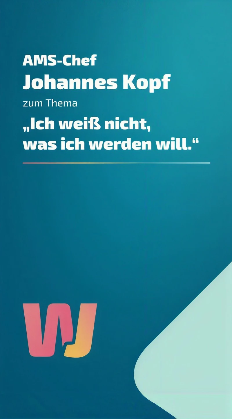 AMS-Chef Johannes Kopf auf der WJ 2026